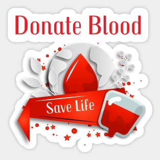 Plasma donation Sticker